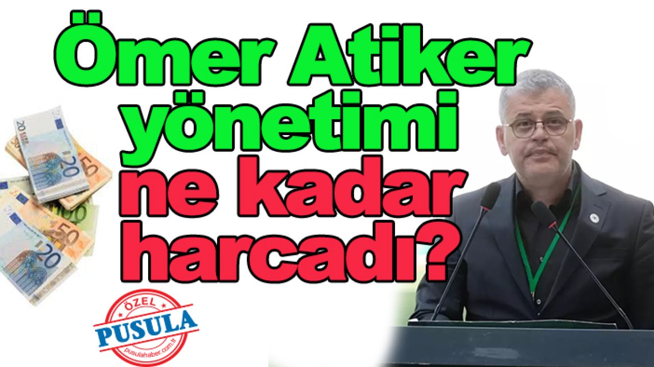 Konyaspor’da Ömer Atiker yönetimi ne kadar harcadı?