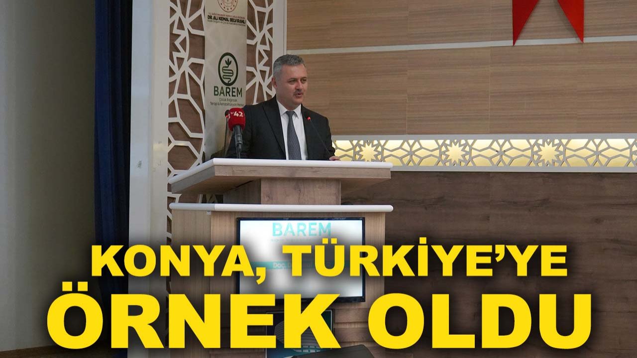Konya, Türkiye’ye örnek oldu: BAREM dualarla hizmete girdi