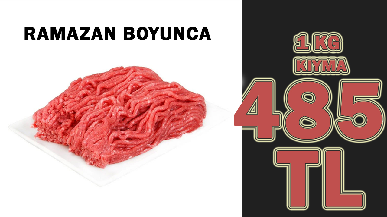 Konya'da 71 mağazası var: Ramazan boyunca "1 kg kıyma: 485 TL"