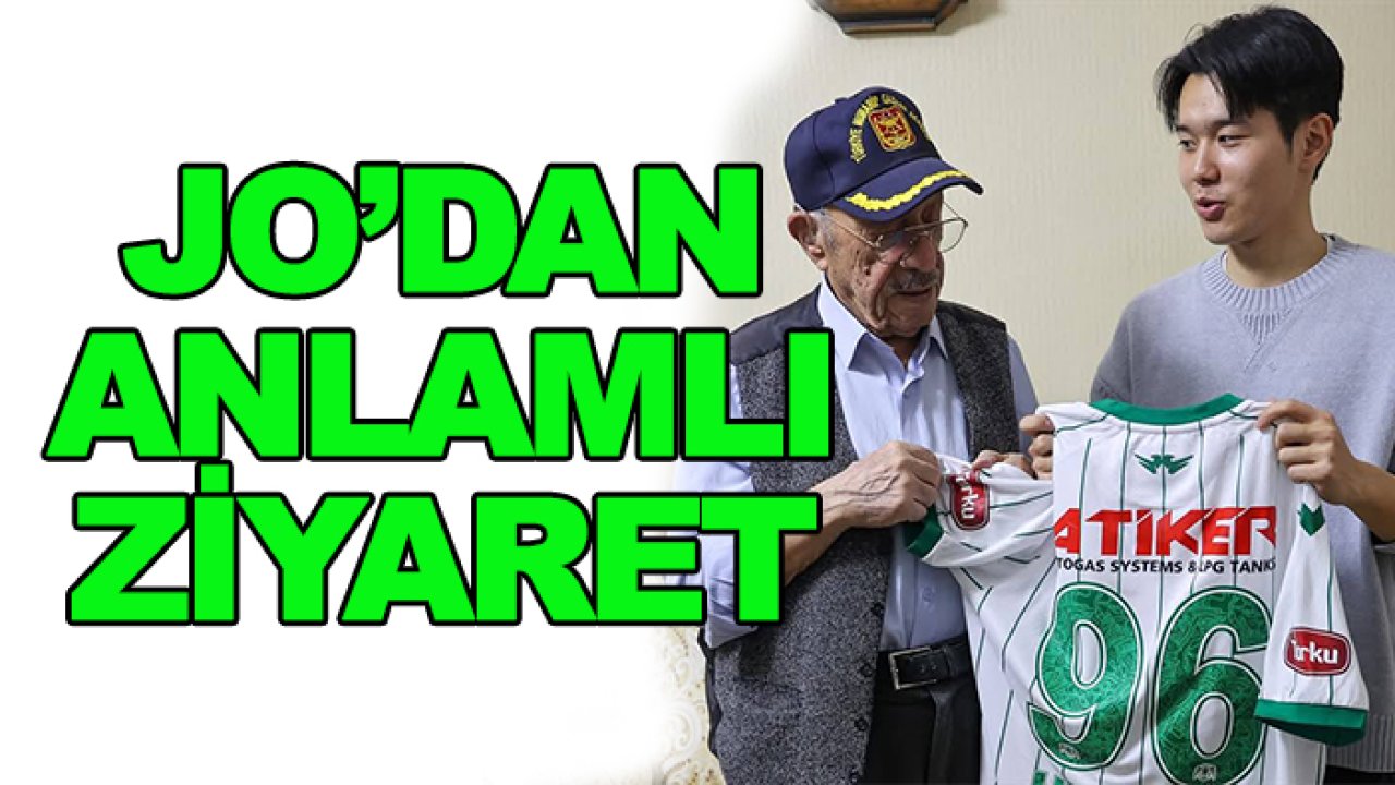 Jinho Jo'dan Güney Kore gazisi Damdam'a  anlamlı ziyaret