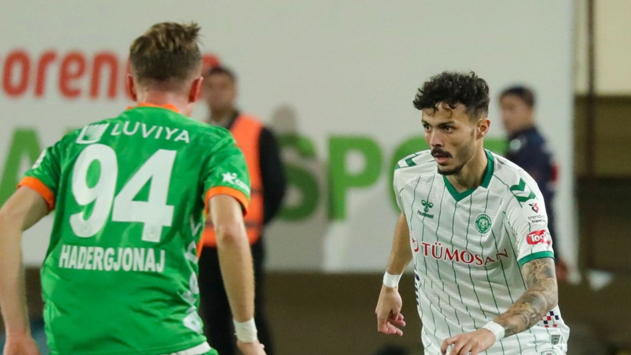 Konyaspor'da Gonçalves 1 dakika oynadı