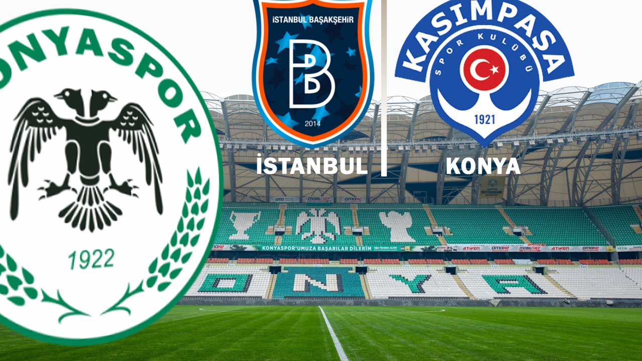 Kritik maçların gün ve saatleri belli oldu: "Başakşehir-Konyaspor", "Konyaspor-Kasımpaşa"