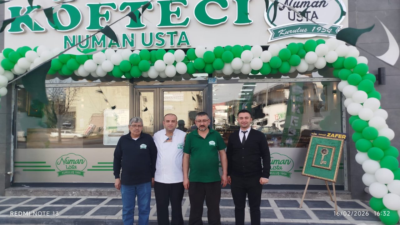 Konya’nın efsane lezzeti Köfteci Numan, Büsan Şubesi’ni açtı