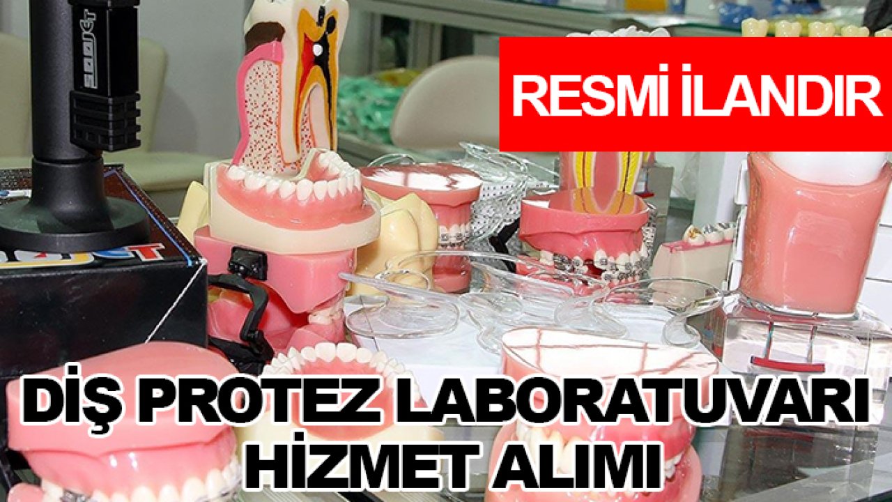 Diş protez laboratuvarı hizmet alımı