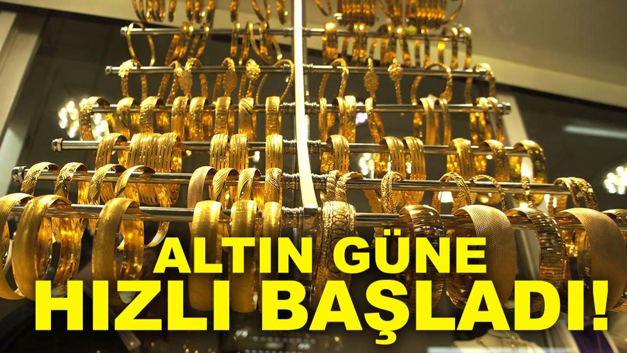 Altın güne hızlı başladı! İşte Konya'da güncel altın fiyatları...