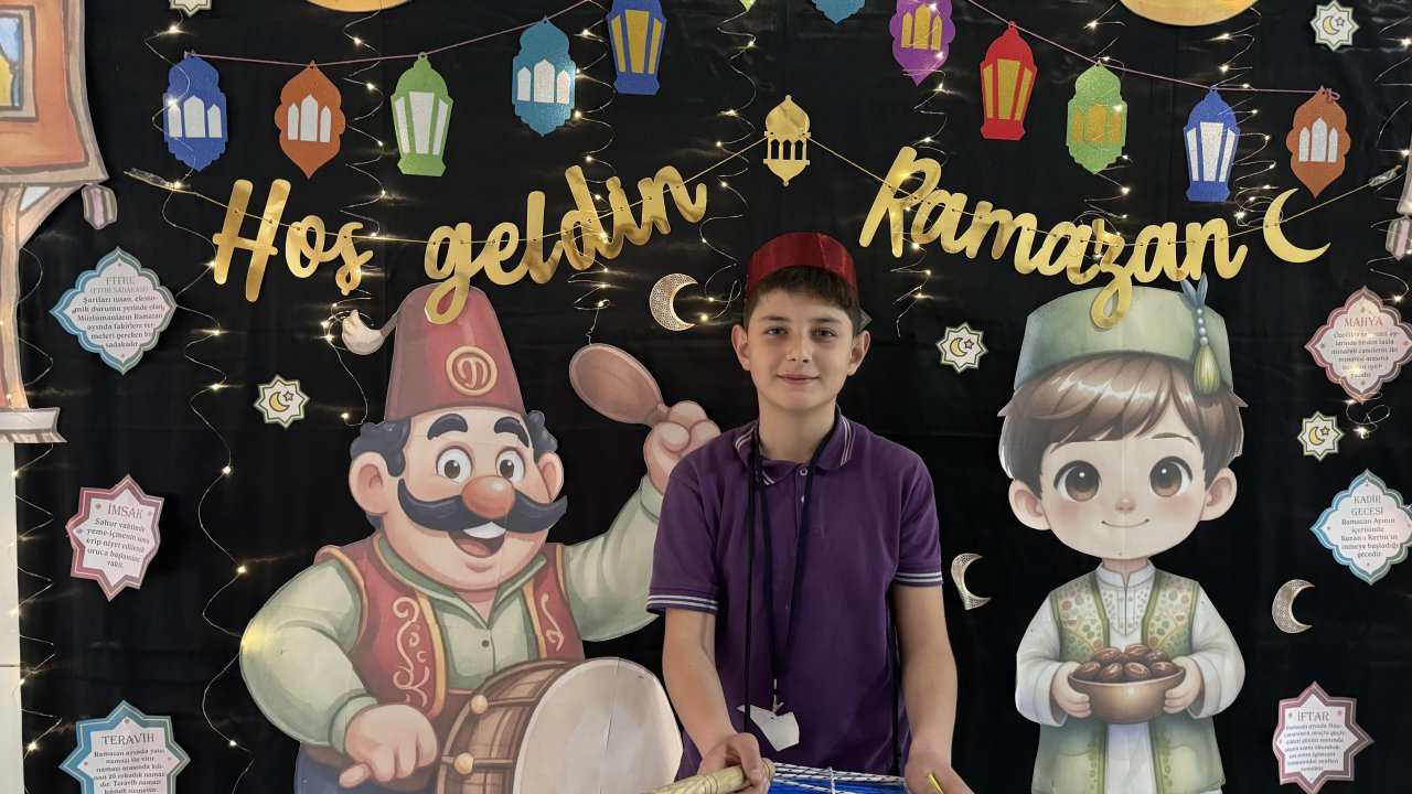 Konya ve çevre illerde öğrenciler okullarında "Ramazan Sokağı" oluşturdu