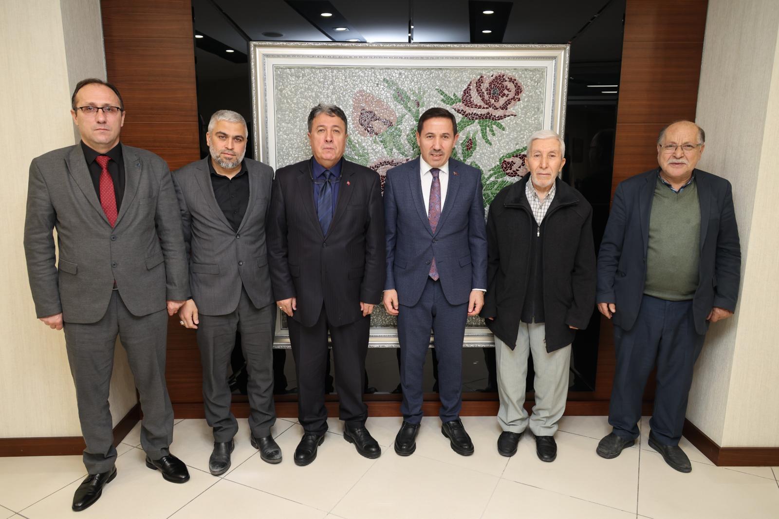 Konya Kırtasiyeciler ve Matbaacılar Odası'ndan Karatay Belediyesi ziyareti