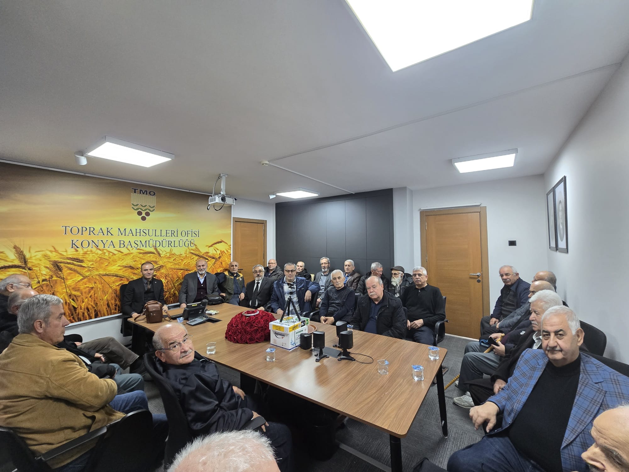 Toprak Mahsulleri Ofisi Konya Başmüdürlüğü'nde vefa buluşması