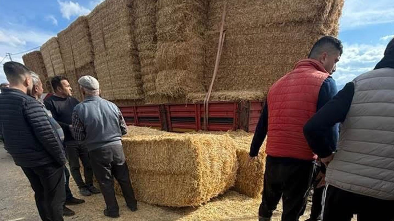 Eski belediye başkanının damadı saman balyalarının altında can verdi