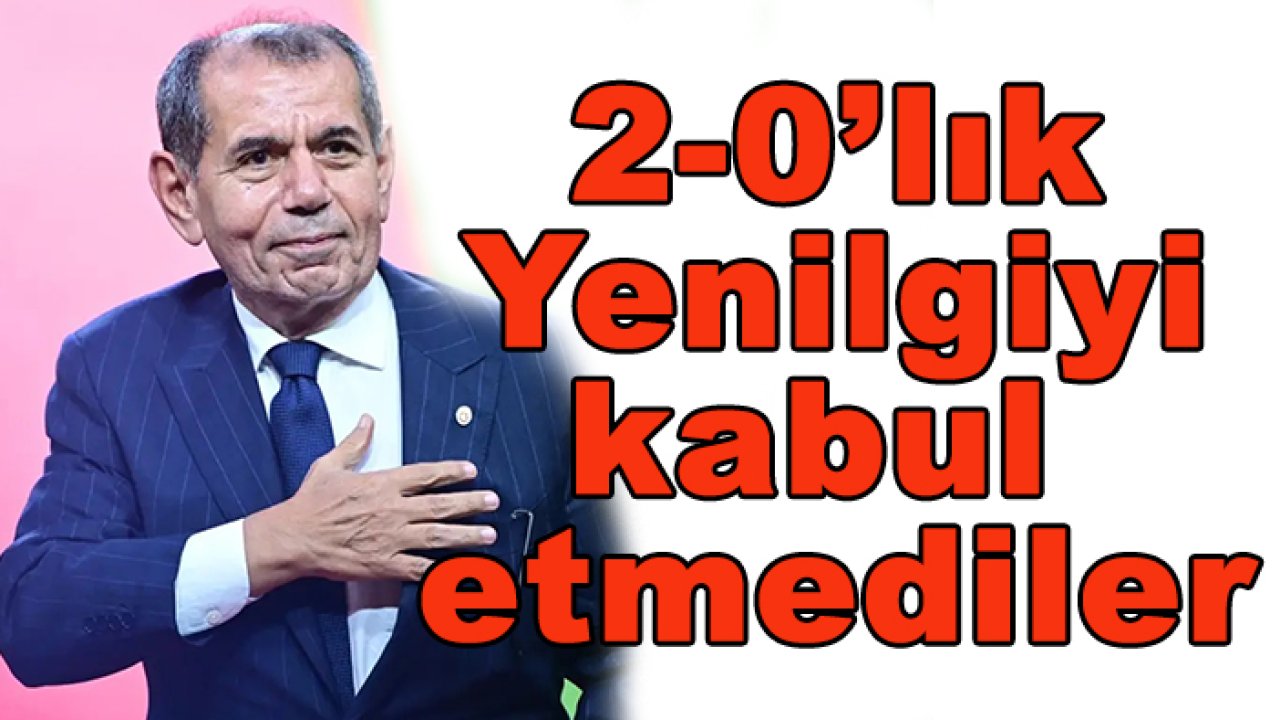 Galatasaray Konyaspor yenilgisini kabul etmiyor