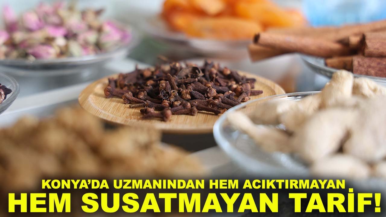Konya’da uzmanından hem acıktırmayan hem susatmayan tarif!