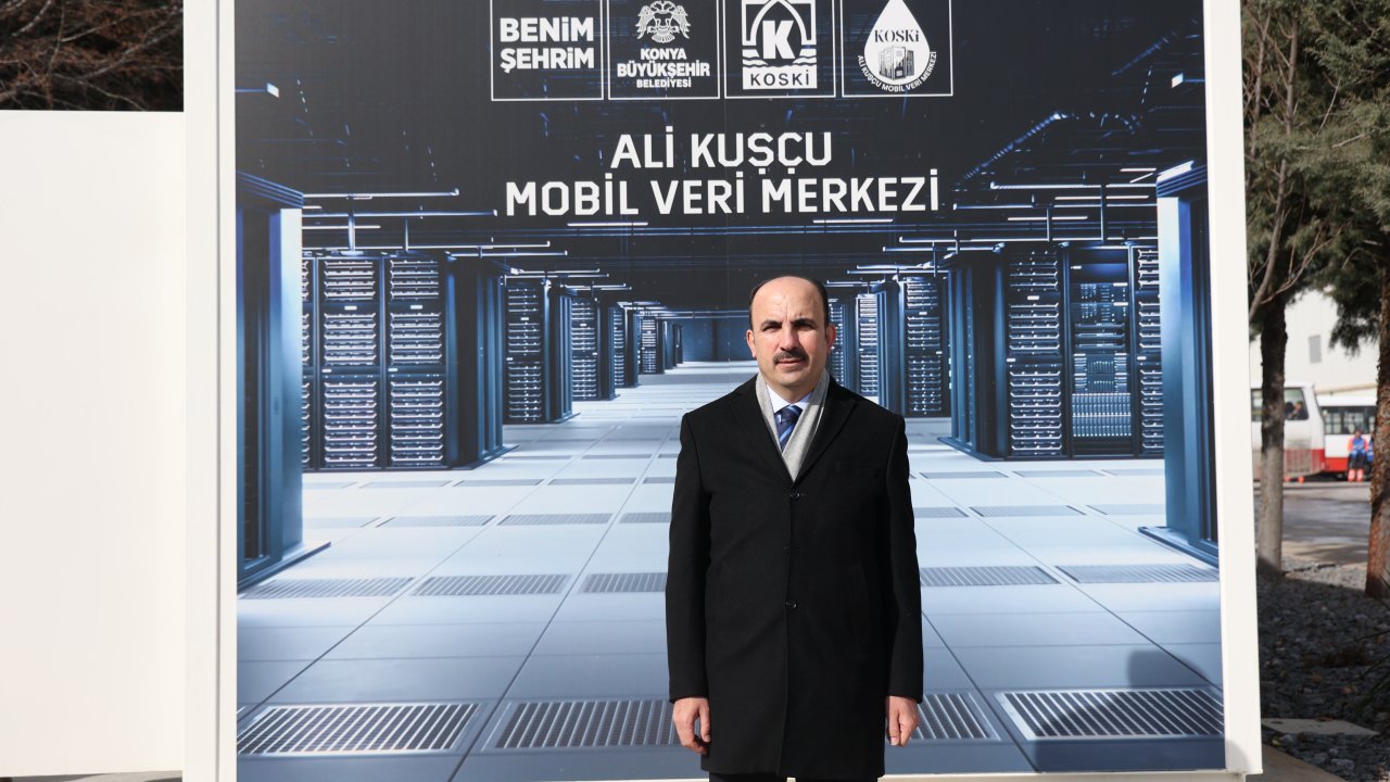 Konya’da dijital altyapıya güçlü takviye: Mobil veri merkezi devrede