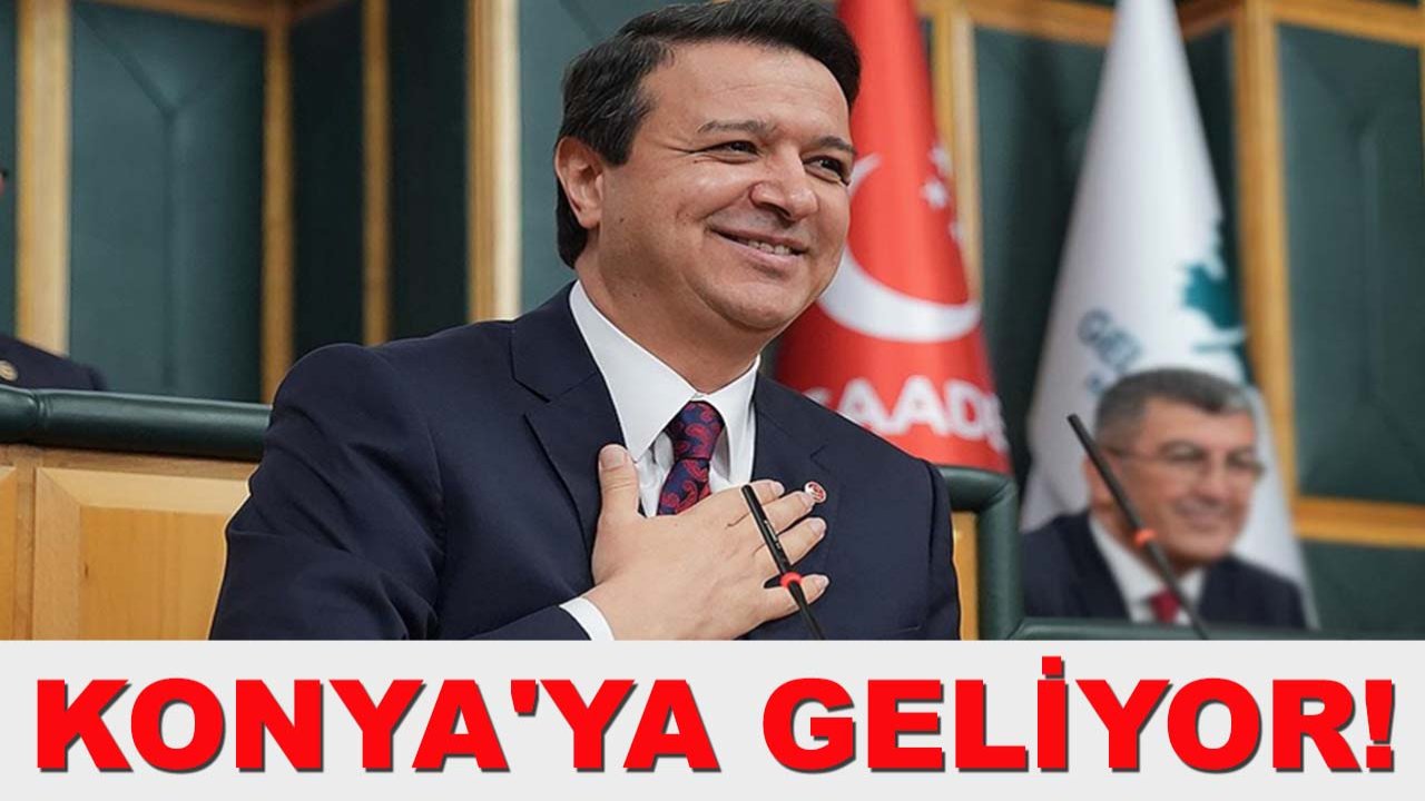 Mahmut Arıkan Konya'ya geliyor