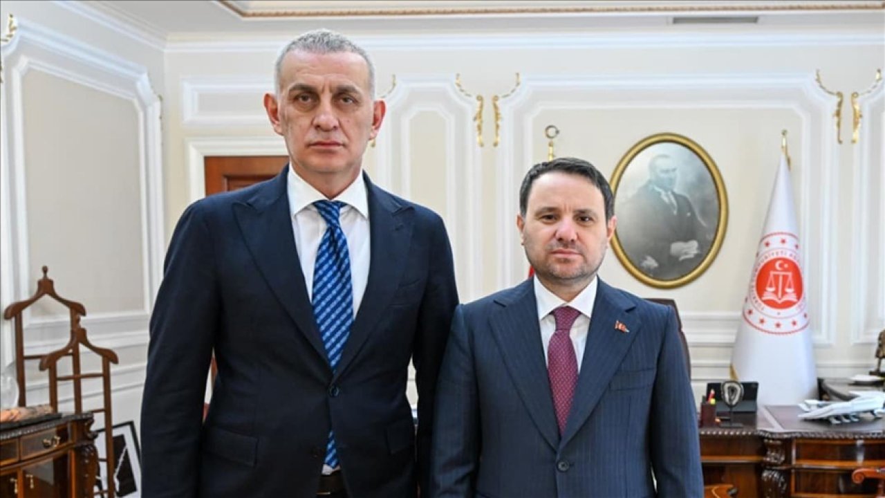 Hacıosmanoğlu, Adalet Bakanı Gürlek'i ziyaret etti