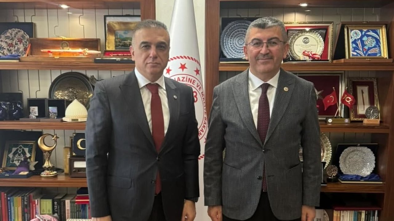 Milletvekili Ekici’den Bakan Yardımcısı Hatipoğlu’na ziyaret