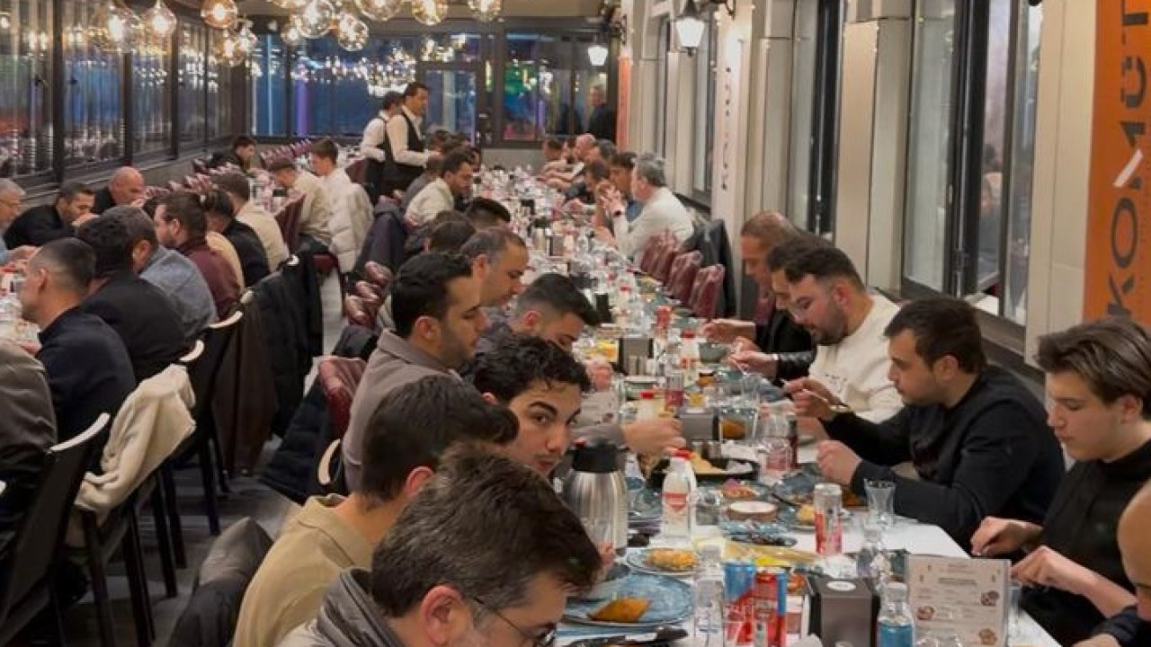 KOMÜT ailesi iftar yemeğinde buluştu