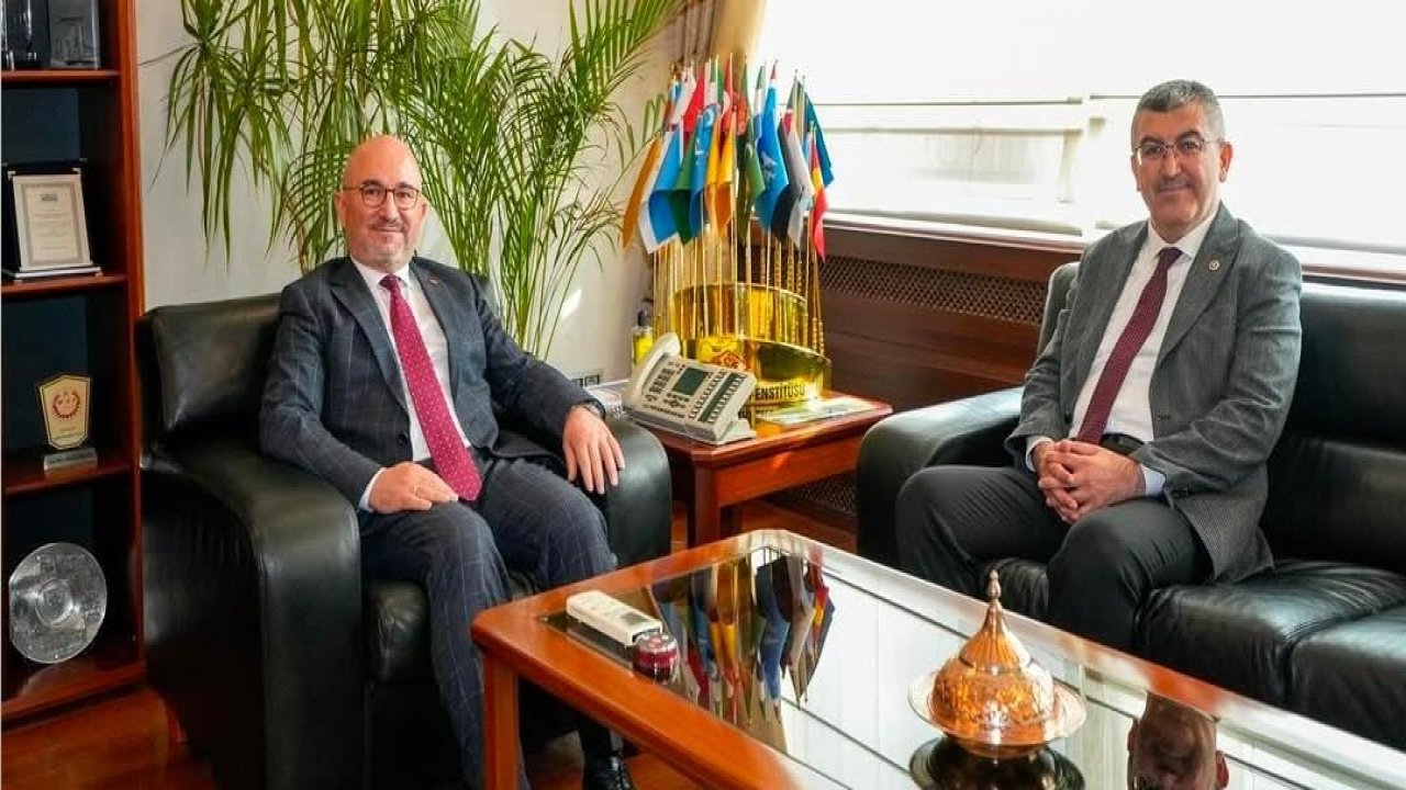 AK Parti Konya Milletvekili Ekici'den Başkan Şahin'e ziyaret