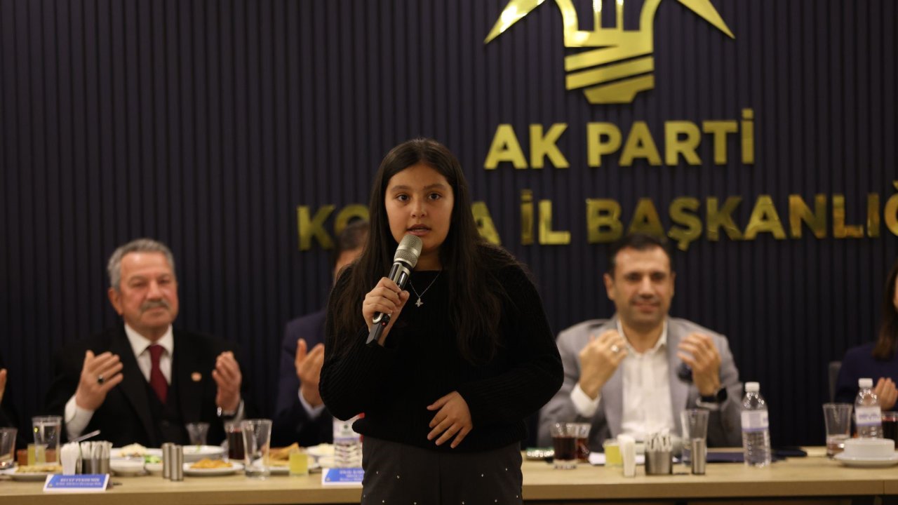 AK Parti Konya, şehit aileleri ve gazileri iftarda buluşturdu