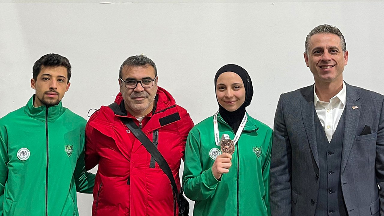 Meram Belediyespor'da  Saliha Bağçeci'den önemli derece