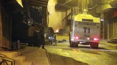 Diyarbakır'da İzinsiz Gösteri