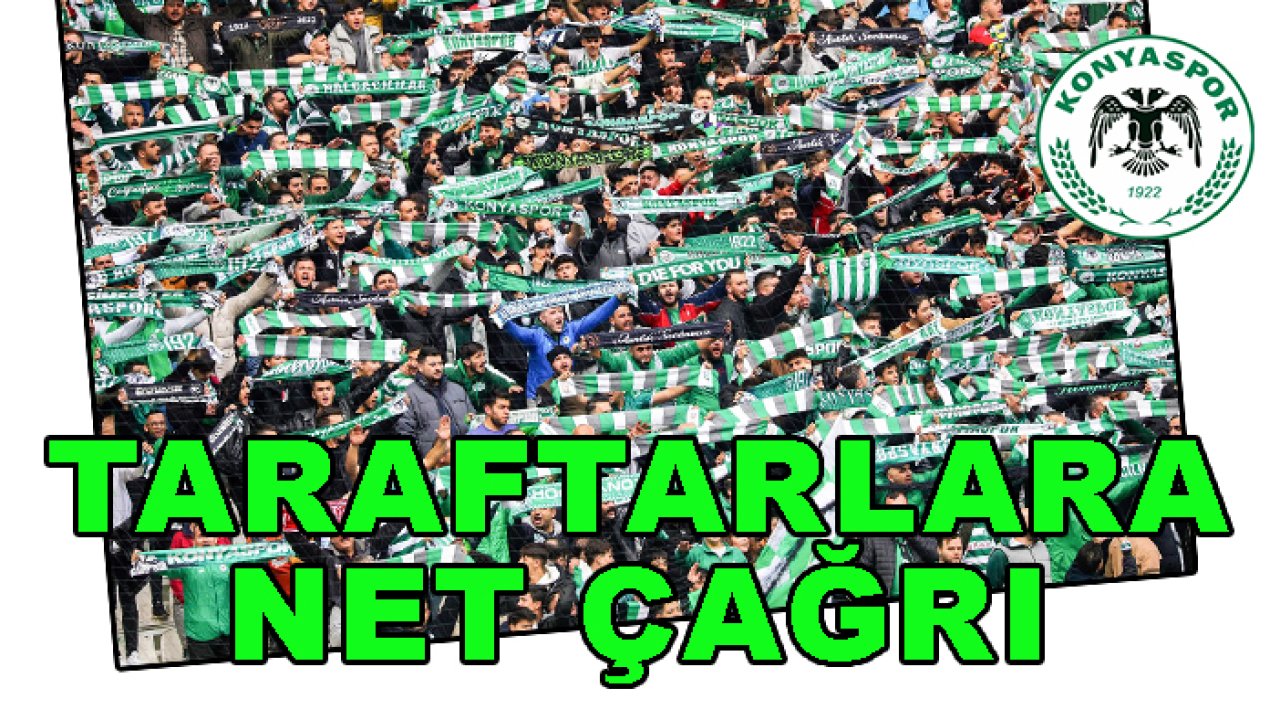 Konyaspor'dan Kasımpaşa maçı öncesi taraftara çağrı