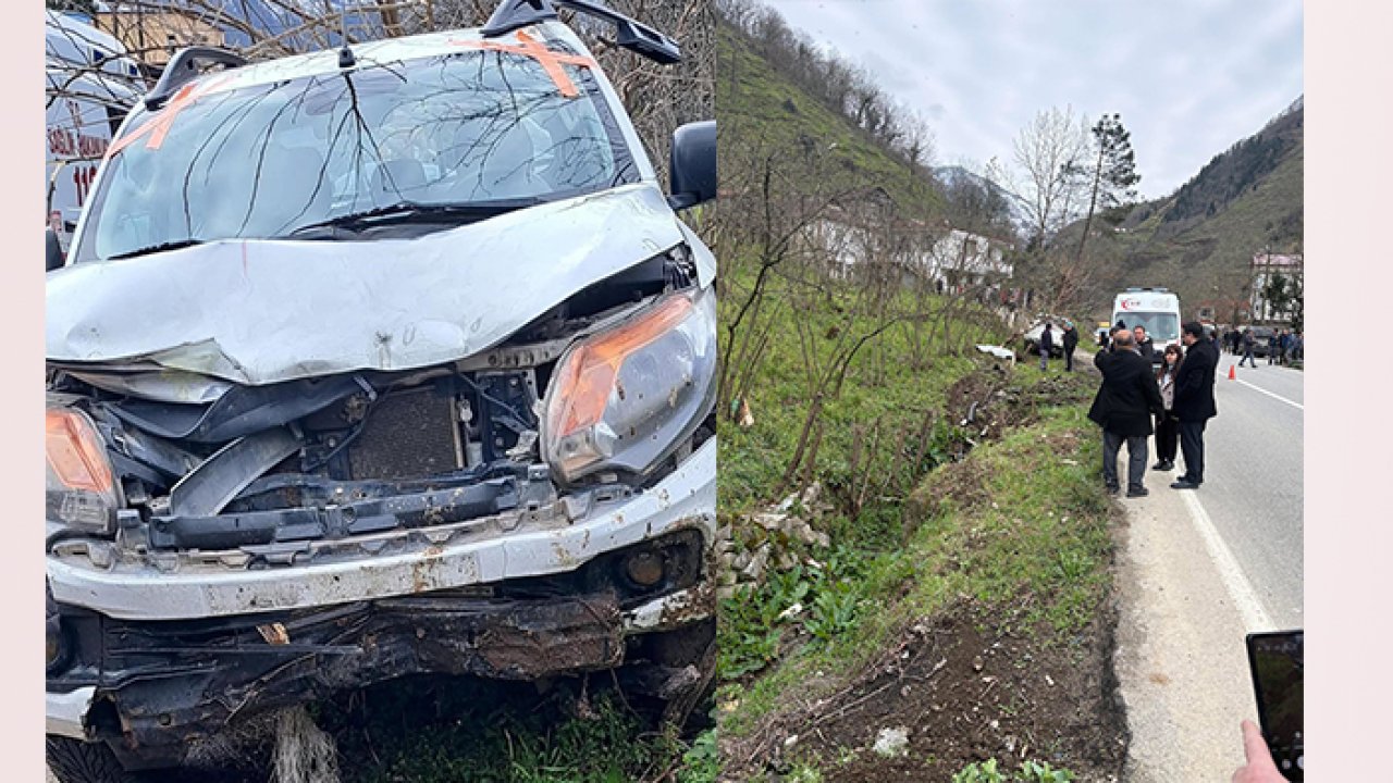 Giresun’da acı kaza! Köpeğe çarpmamak için yayaya çarptı: 1 ölü