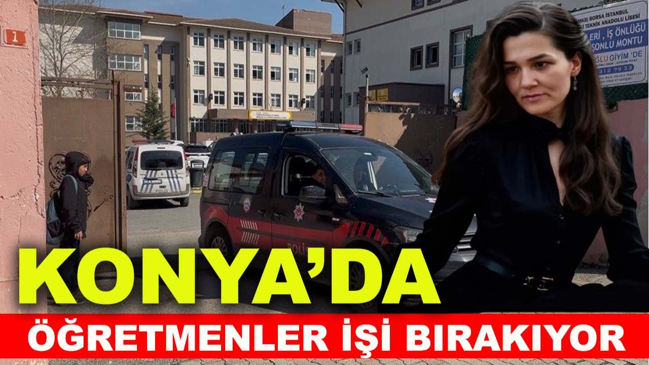 İstanbul’da öldürülen öğretmen Fatmanur Çelik için Konya’da öğretmenler işi bırakıyor