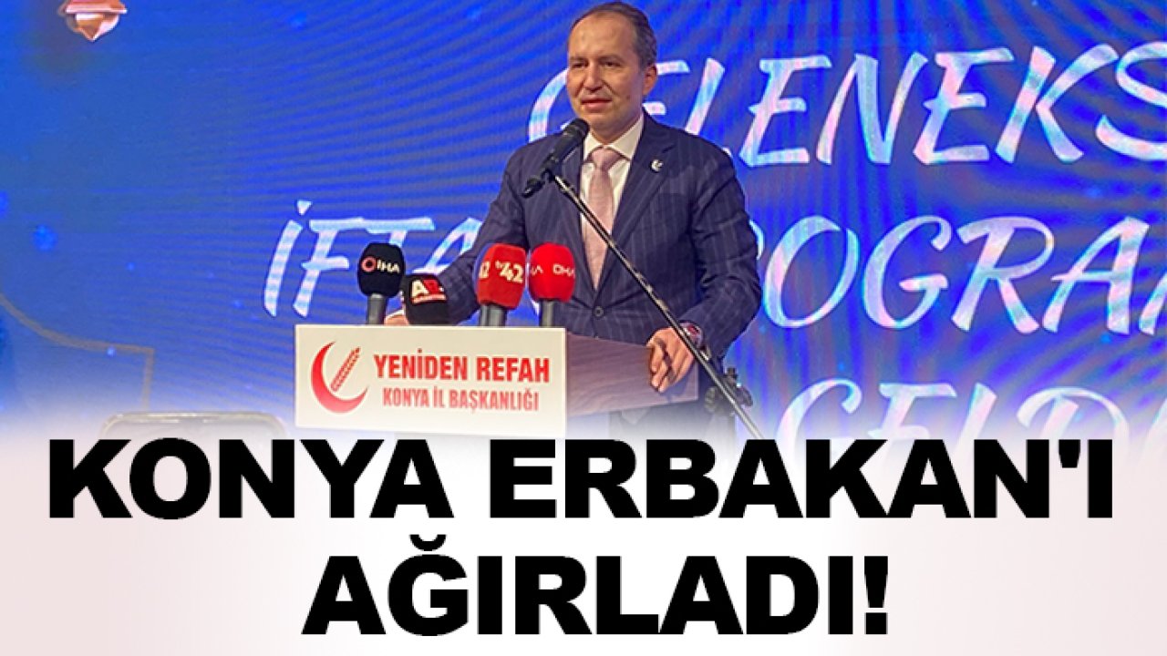 Konya Erbakan'ı ağırladı!