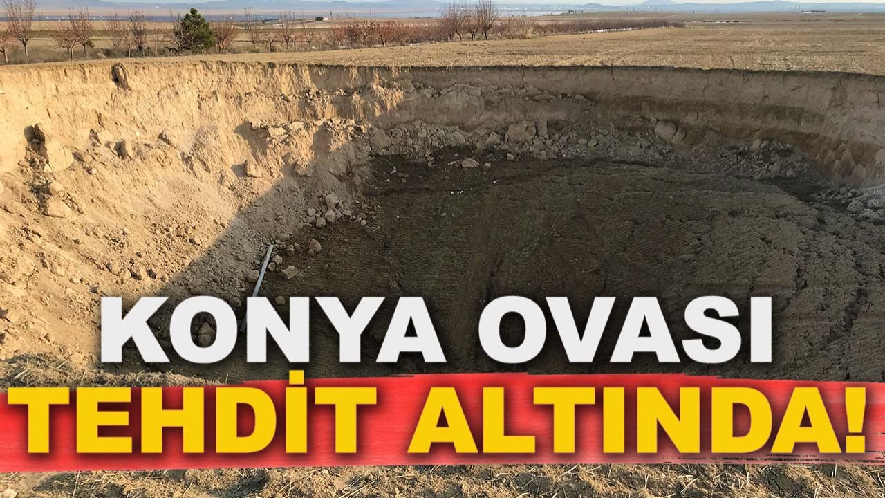Konya ovası tehdit altında!