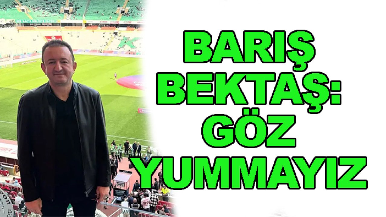 CHP Konya Milletvekili Barış Bektaş'tan penaltı tepkisi