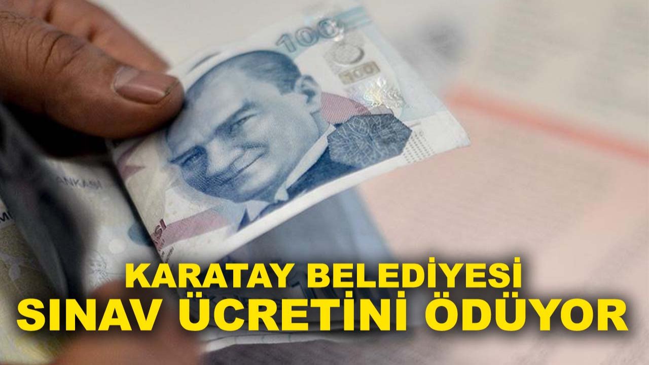 YKS’ye girecek öğrenciler dikkat! Karatay Belediyesi sınav ücretini ödüyor