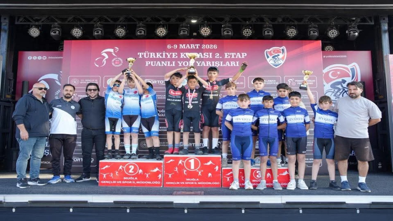 Torku Şekerspor Bisiklet Takımı Muğla'da coştu