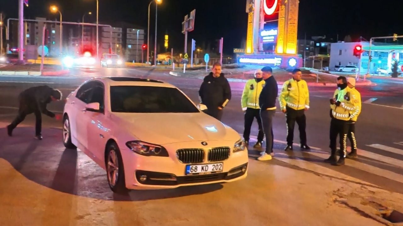 Çocuk sürücü Aksaray’ı birbirine kattı, sonunda yakalandı