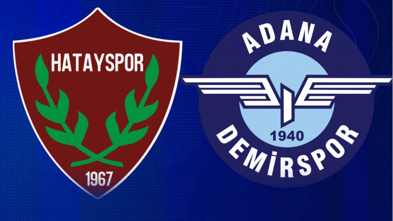 Adana Demirspor'un ardından Hatayspor'da düştü