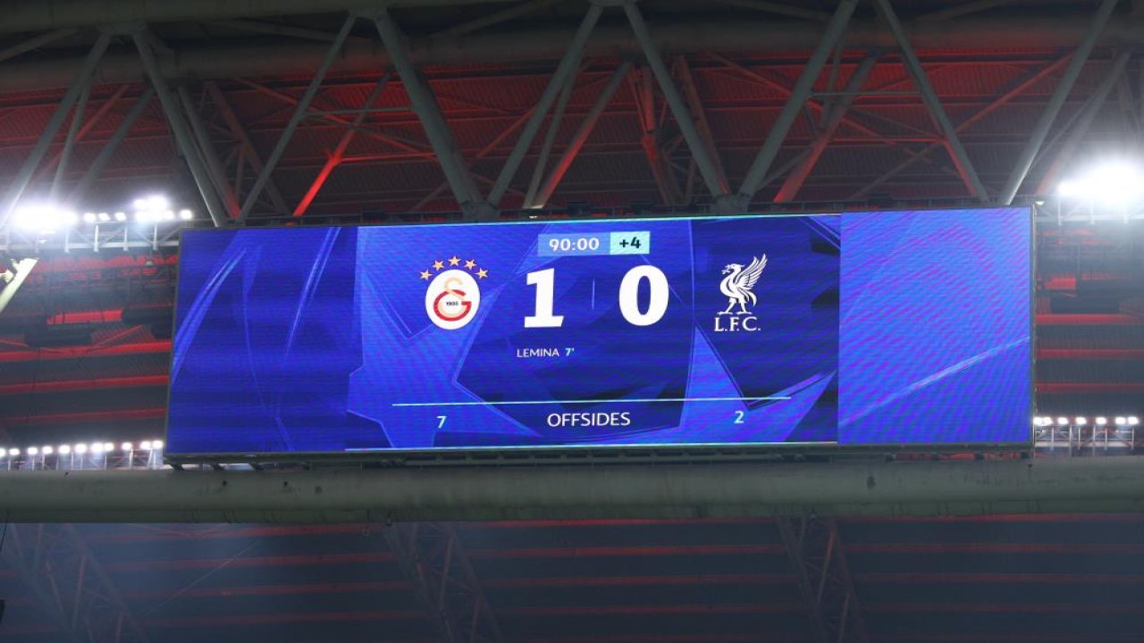 Galatasaray Liverpool karşısında avantajı kaptı