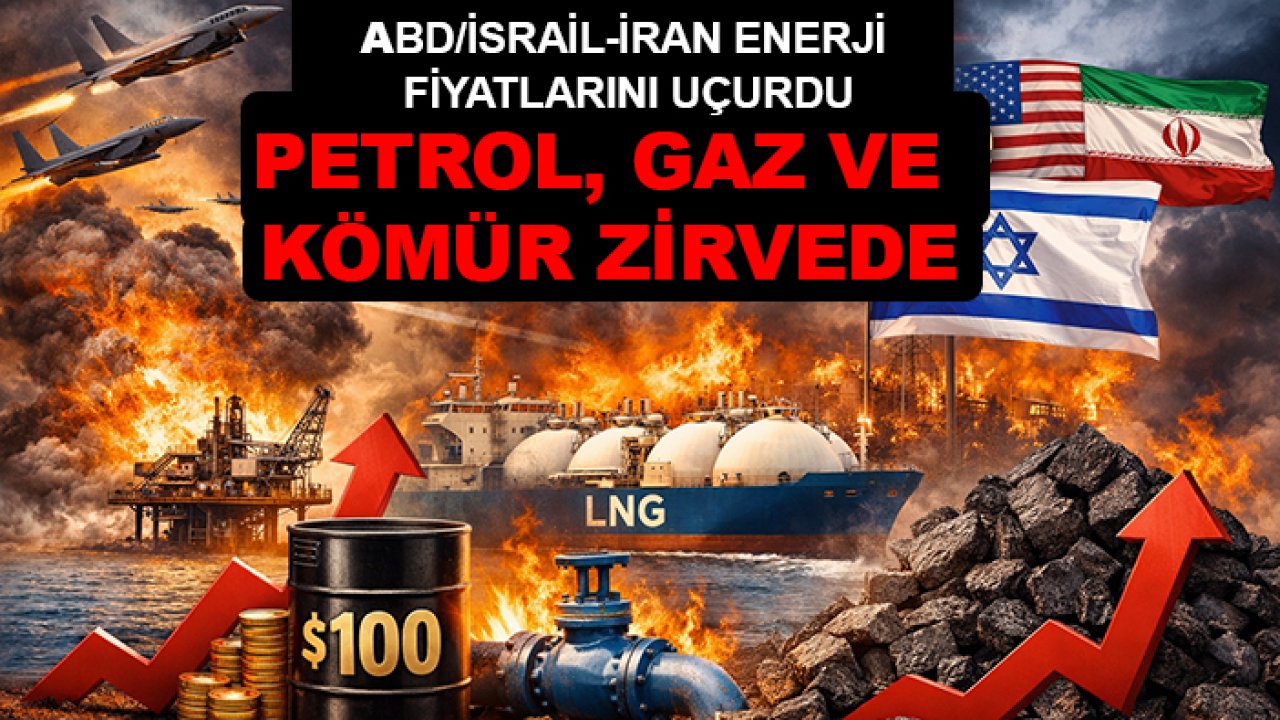 ABD/İsrail-İran enerji fiyatlarını uçurdu: Petrol, gaz ve kömür zirvede
