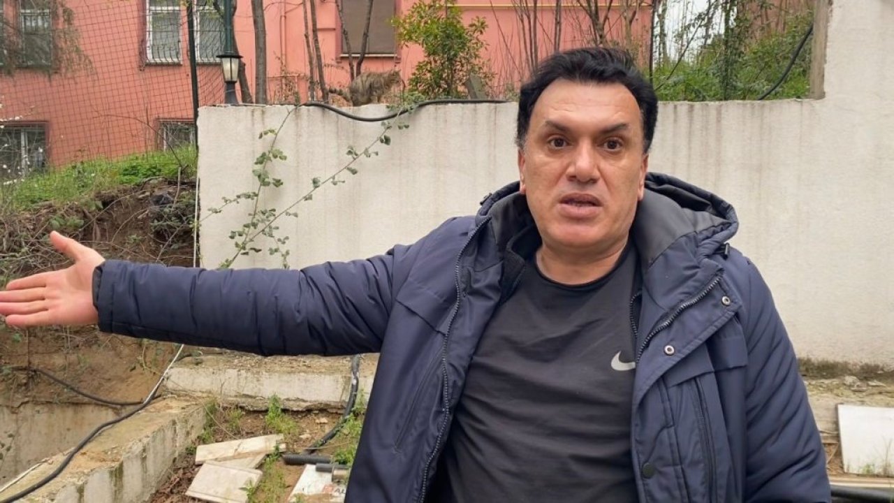 Site bahçesinde insan kafatası ve kemik parçaları buldular