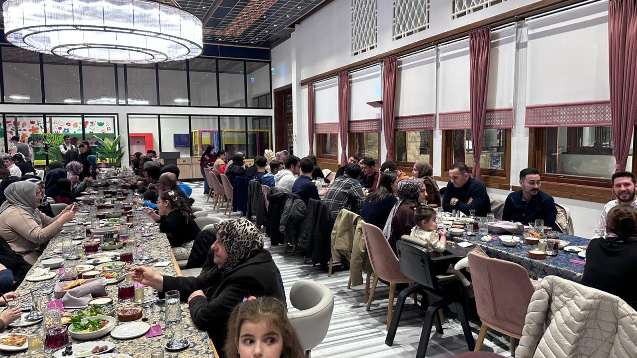 Konya’daki Gümüşhaneliler, iftar sofrasında buluştu