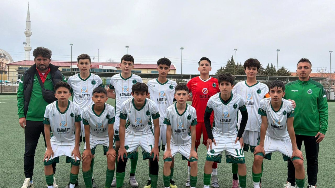 Karatay Belediyespor futbol takımları göz doldurdu