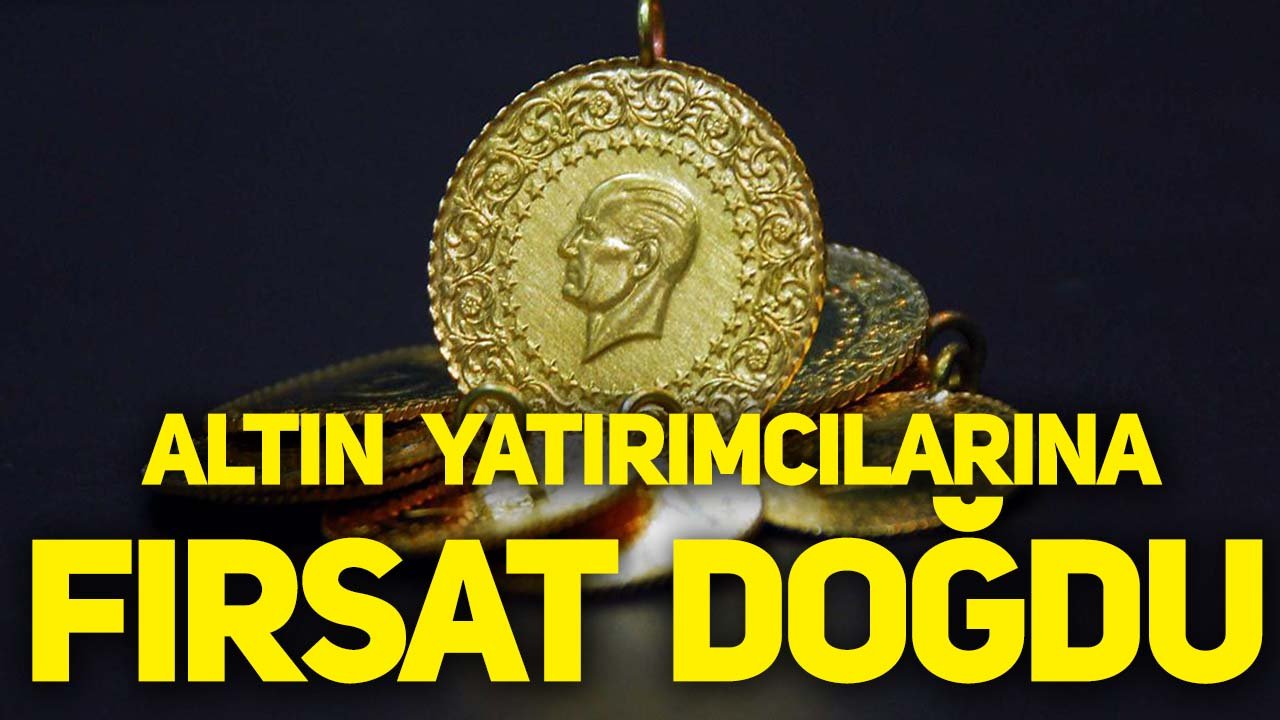 Altın sert düştü! Altın yatırımcılarına fırsat doğdu