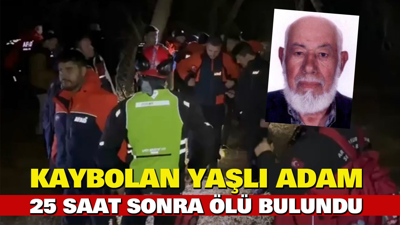 Aksaray’da kayıp olarak aranan şahsın 25 saat sonra cesedine ulaşıldı