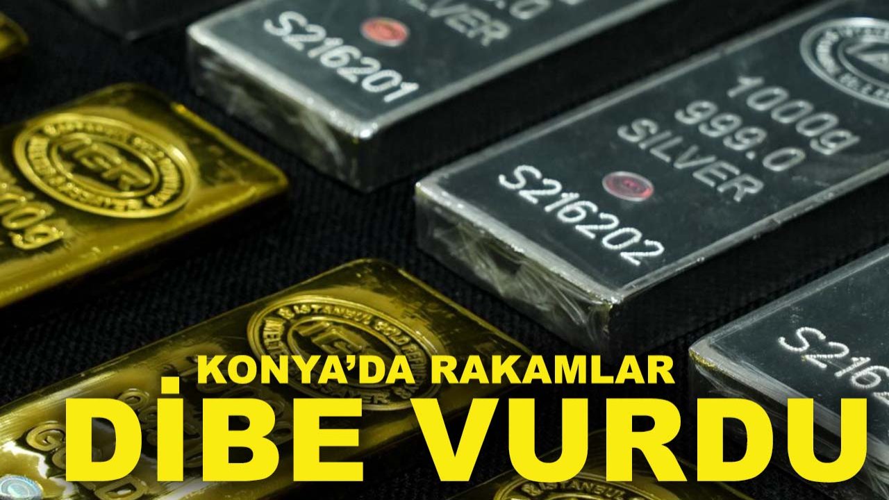 Altın fiyatlarında şok düşüş! Konya’da rakamlar dibe vurdu