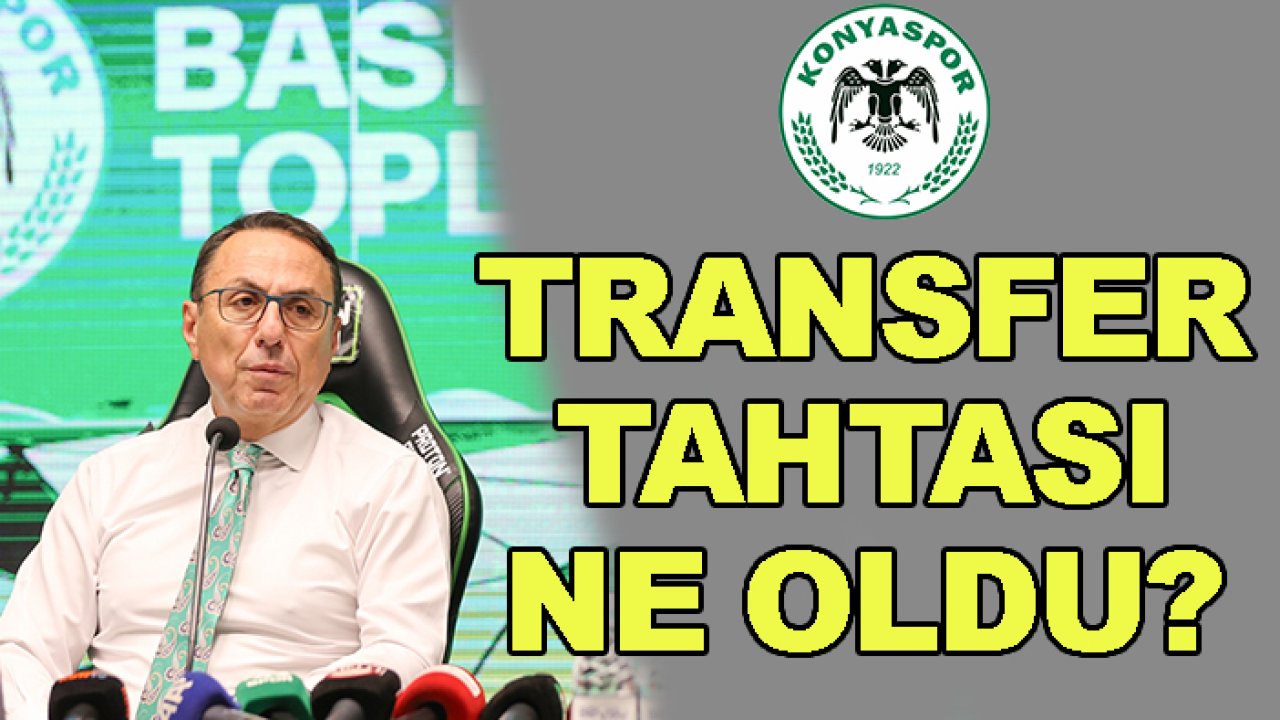 Konyaspor'da transfer tahtası ne olacak? Cengiz Yönet, açıkladı...