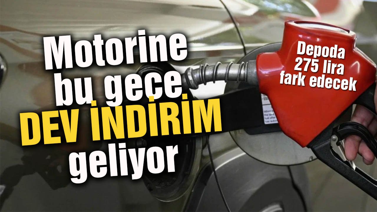 Akaryakıtta indirim heyecanı: Bir depoda 275 lira fark edecek