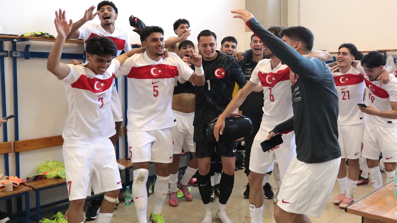 Egemen Aydınlı Milli Takım, Slovakya'yı mağlup etti