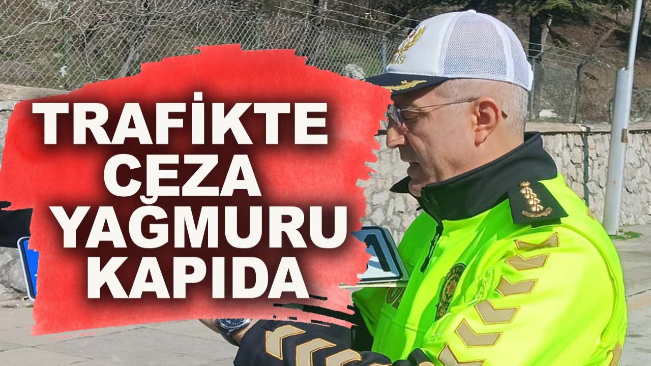 Trafikte ceza yağmuru kapıda: APP plaka kullananlar yandı!