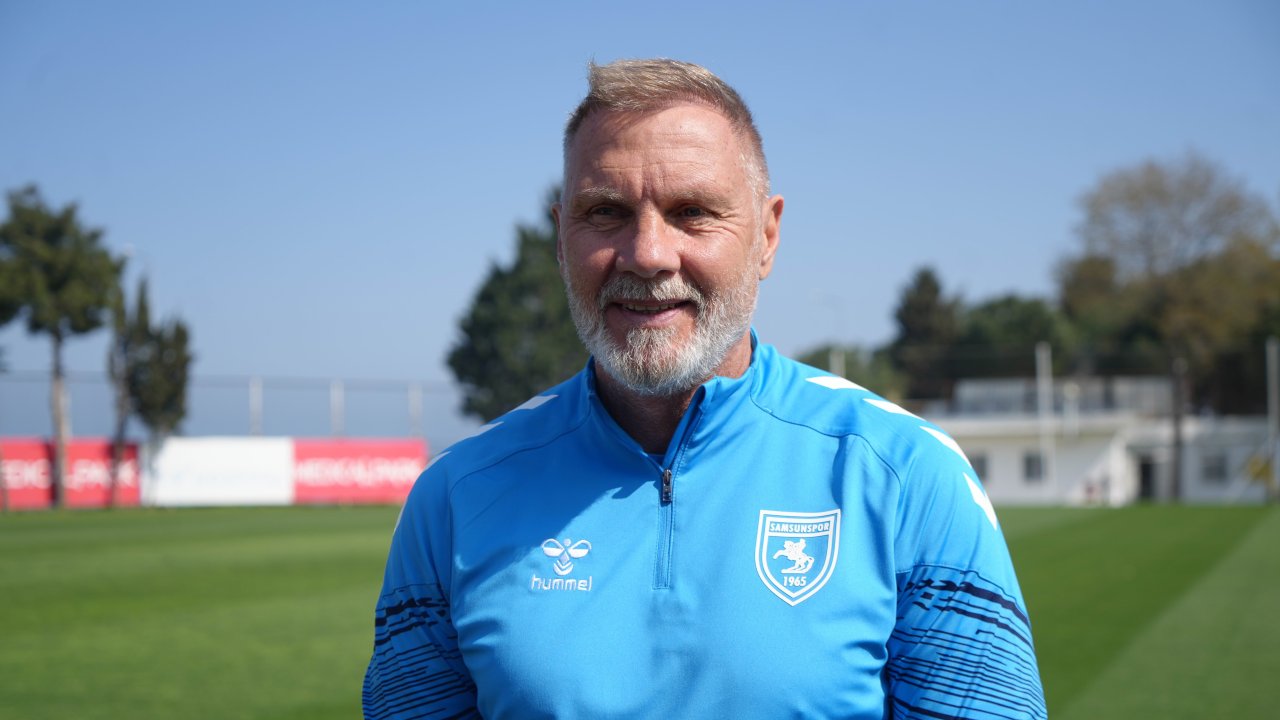 Samsunspor Teknik Direktörü Fink'ten Konyaspor maçı öncesi değerlendirme