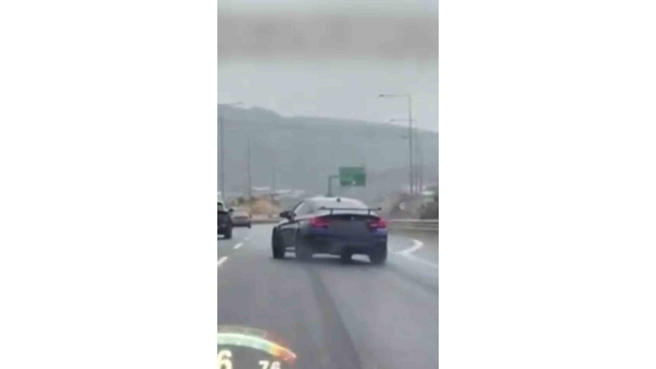 Sosyal medyada tehlikeli sürüş anını paylaşan sürücünün ehliyeti daimi olarak iptal edildi