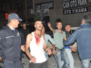 Konya'da Bıçaklı Sopalı Kavga