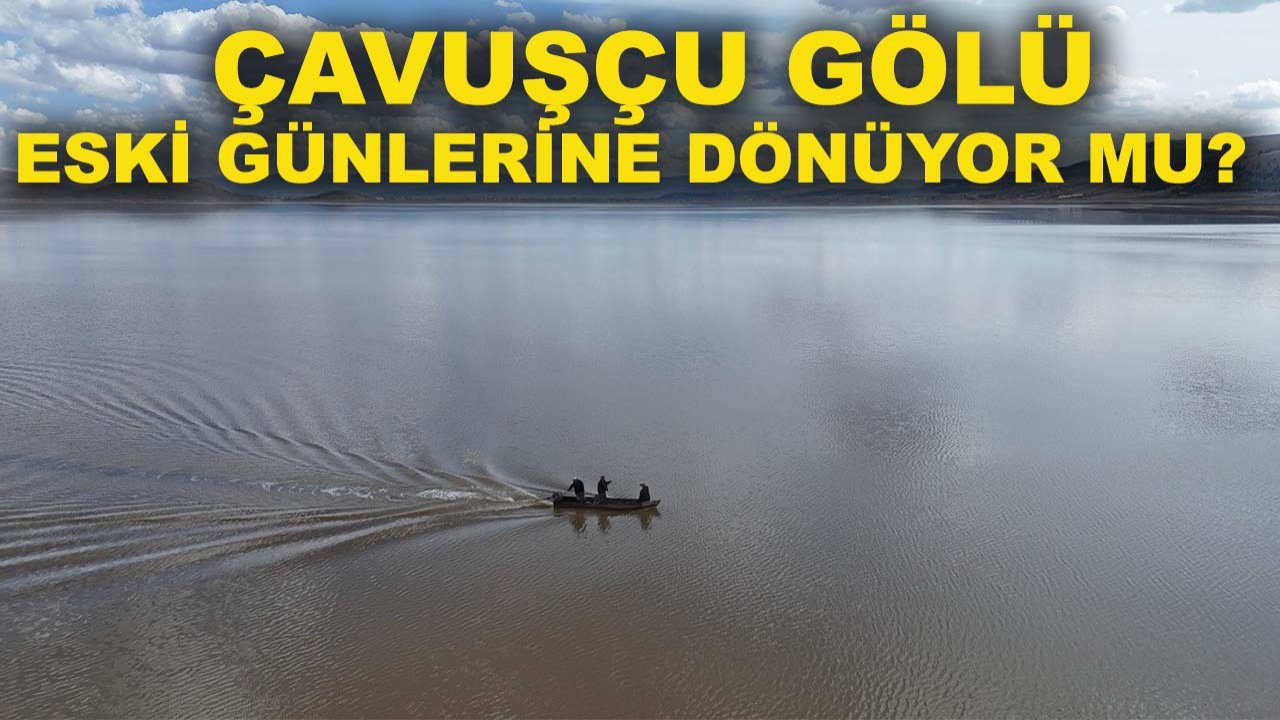 Çavuşçu Gölü eski günlerine dönüyor mu? İlk işaretler geldi